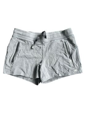 Alo Yoga Gray Sweat Short Size Medium